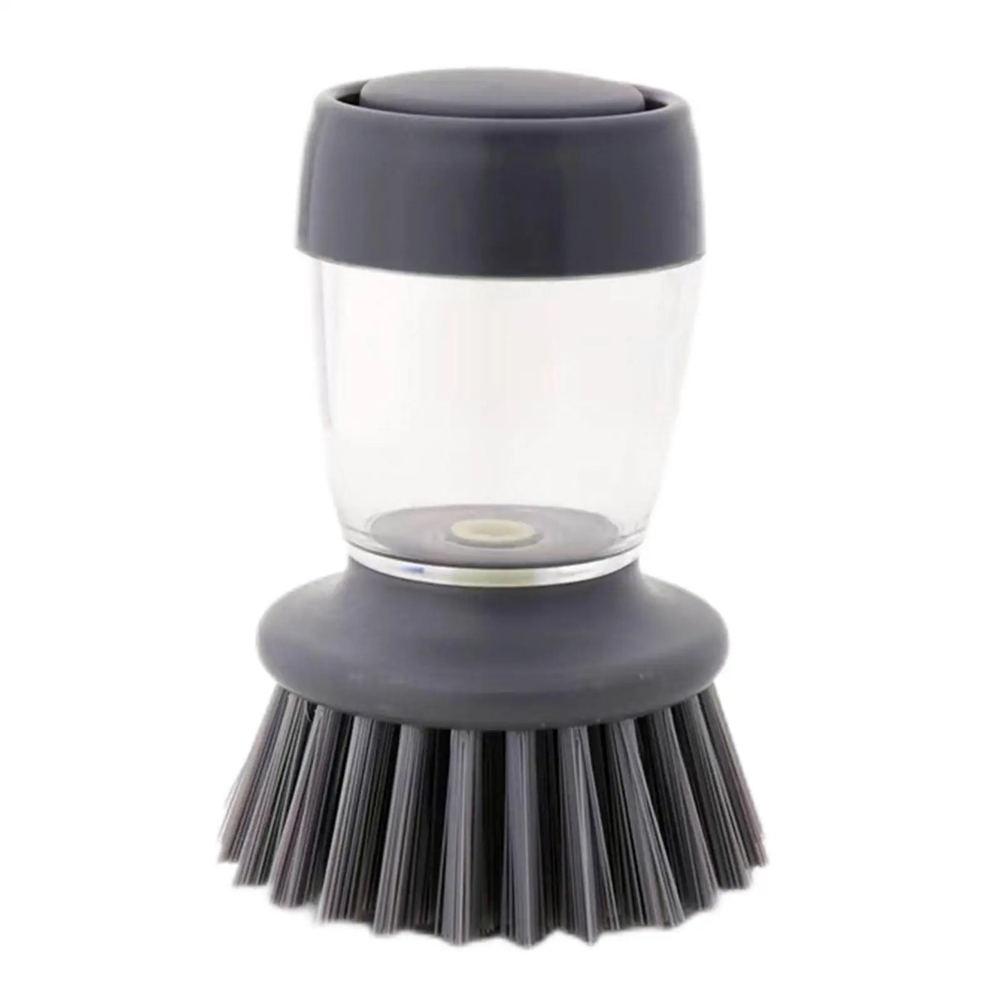 1Pc Portable Kitchen Soap Dispensing Dishwashing Tool Brush.